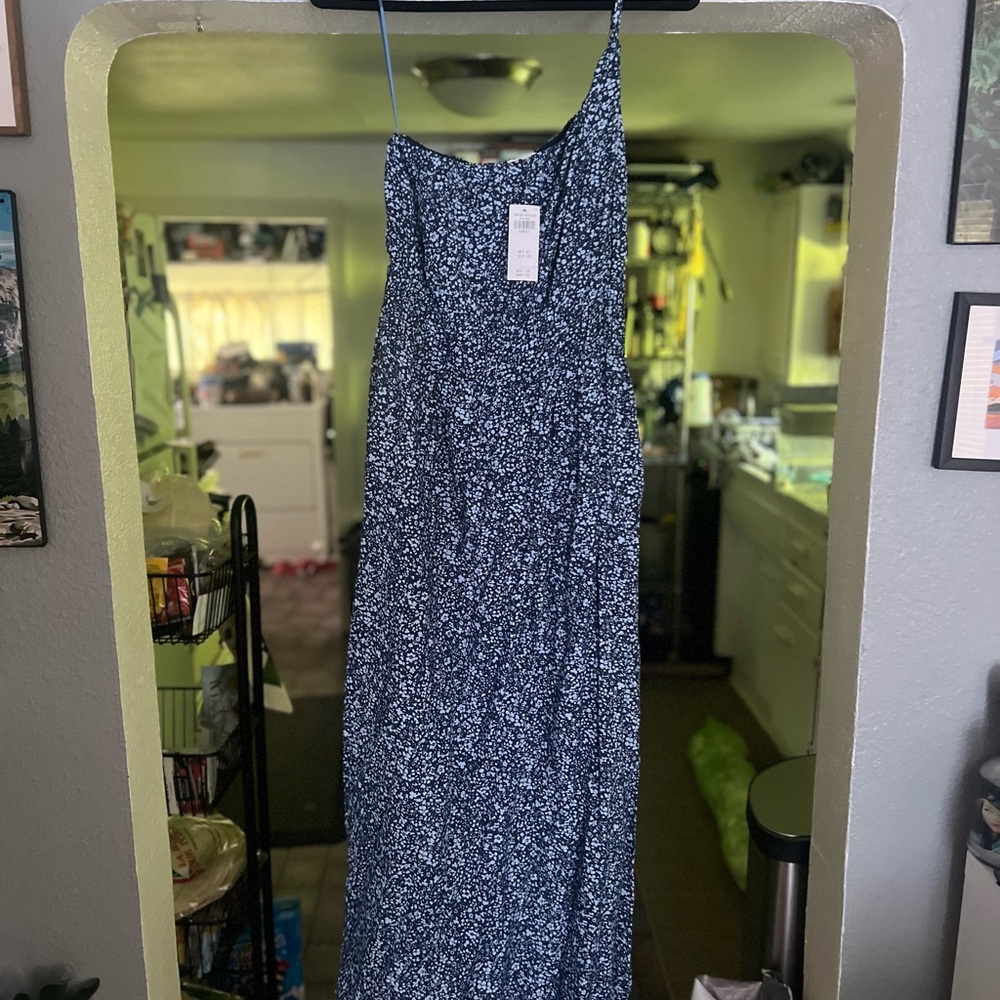 Abercrombie & Fitch Navy Floral Dress